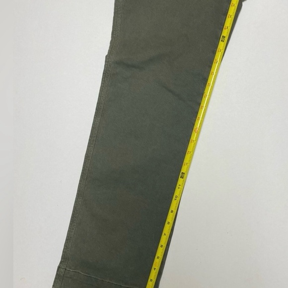 LOFT NWT Women’s Green High Waisted Slim Wide Leg Jeans Sz 26/2 - Picture 5 of 8